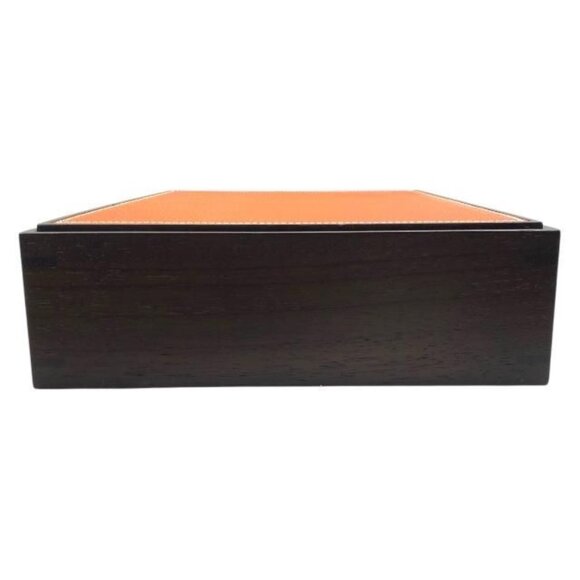 Hermes Playard Wooden Box Accessory Case Interior Accessory Case Rosewood - Picture 8 of 8